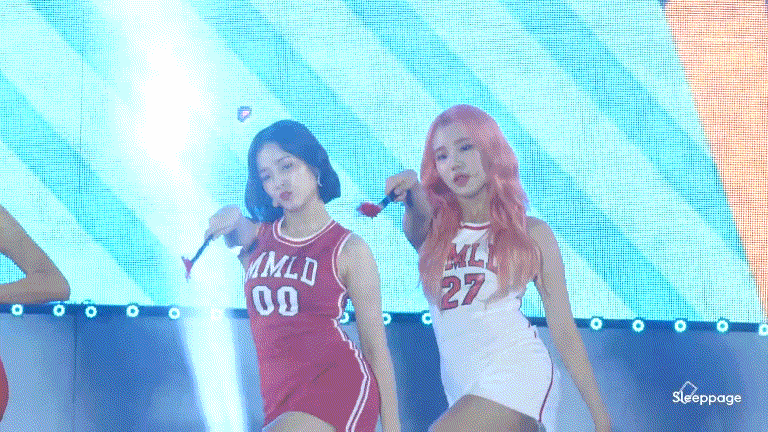 180721 韩国女团 MOMOLAND 饭拍舞蹈BAAM 낸시 NANCY